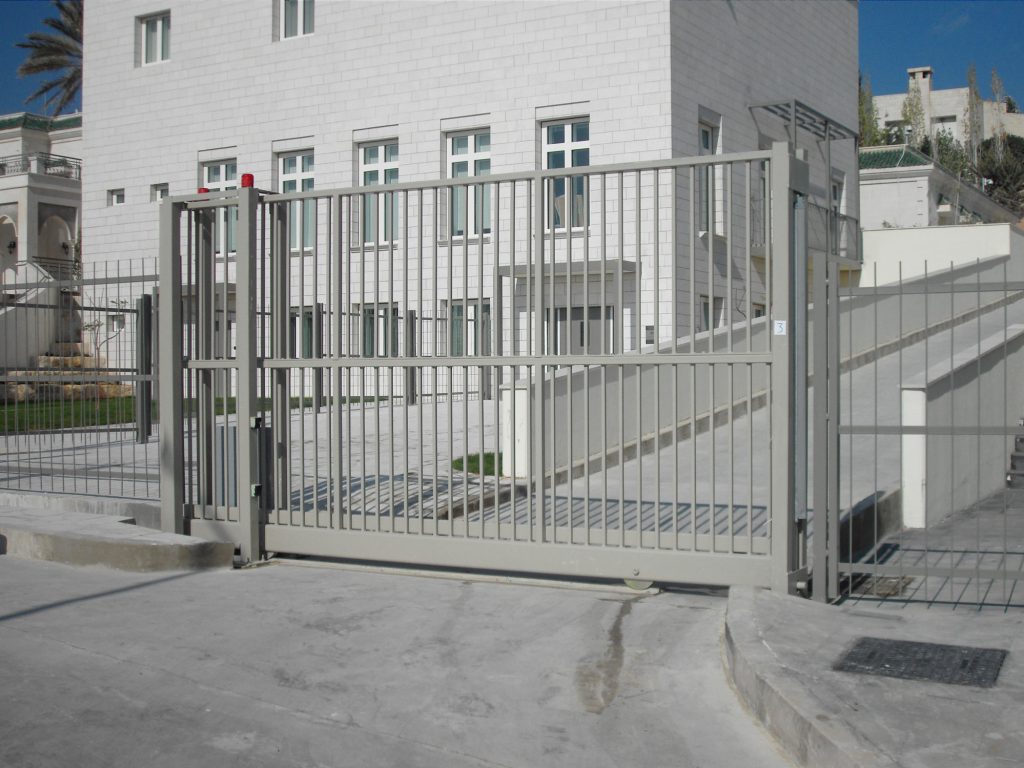 Ground Tracked Sliding Gates