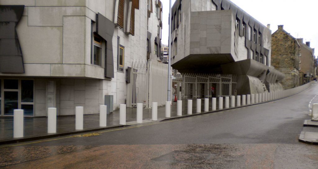 High security static bollards