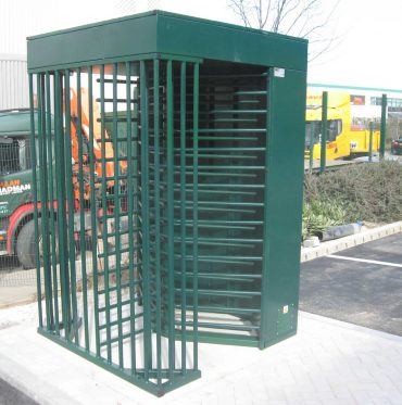 Harby Double Full Height Pedestrian Turnstile - Quick Delivery main image 1