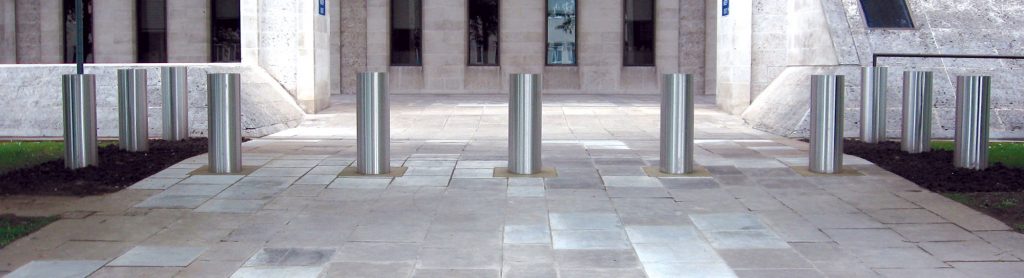 Stainless steel PAS 68 bollards