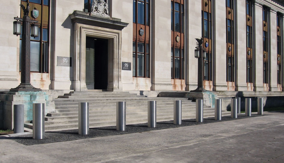 Stainless steel bollards