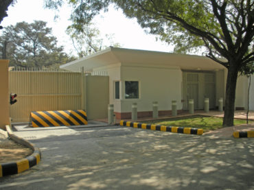 Embassy entry point protection