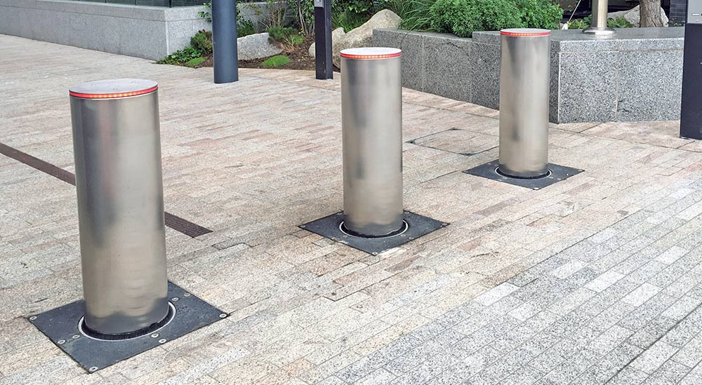 PAS 68 Stainless Steel Bollards